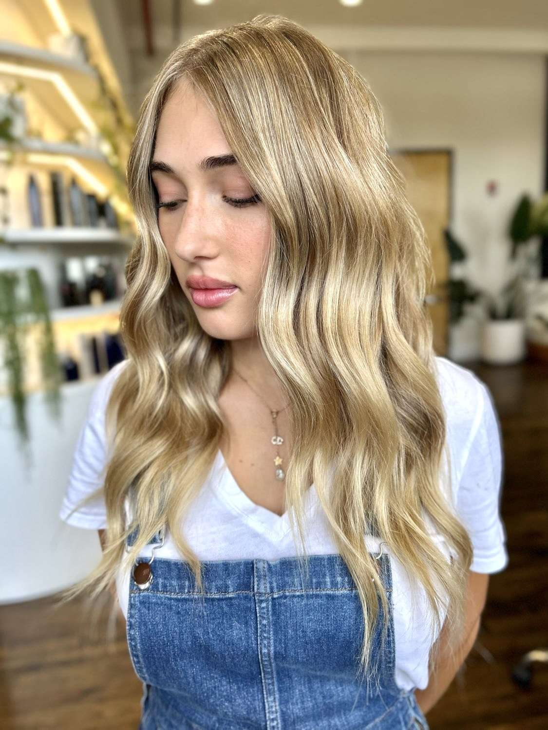 Extensions done by Brooklyn hairstylist at The Bird House Hair Salon in Brooklyn, NY