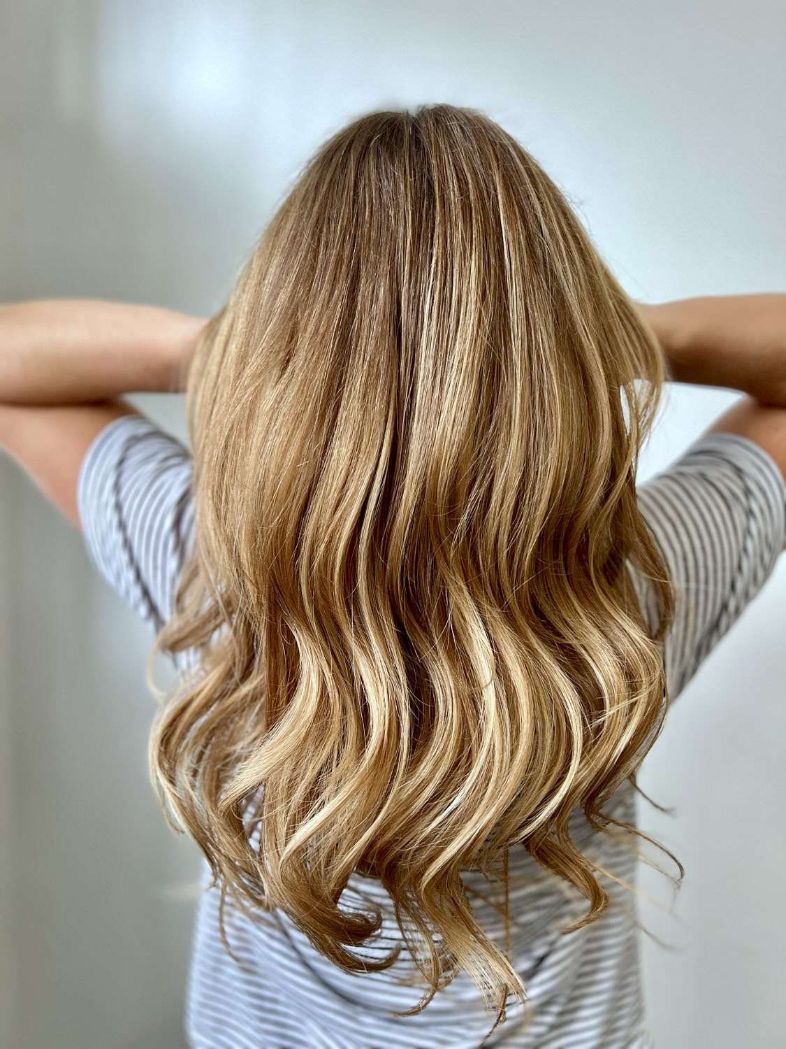 Extensions done by Brooklyn hairstylist at The Bird House Hair Salon in Brooklyn, NY