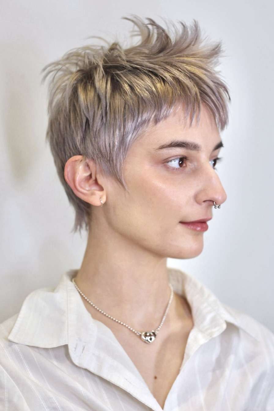 Haircut done by Brooklyn hairstylist at The Bird House Hair Salon in Brooklyn, NY